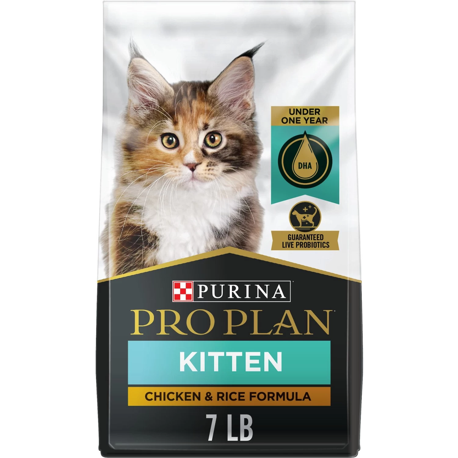 Purina Pro Plan Kitten Chicken & Rice Formula Dry Cat Food