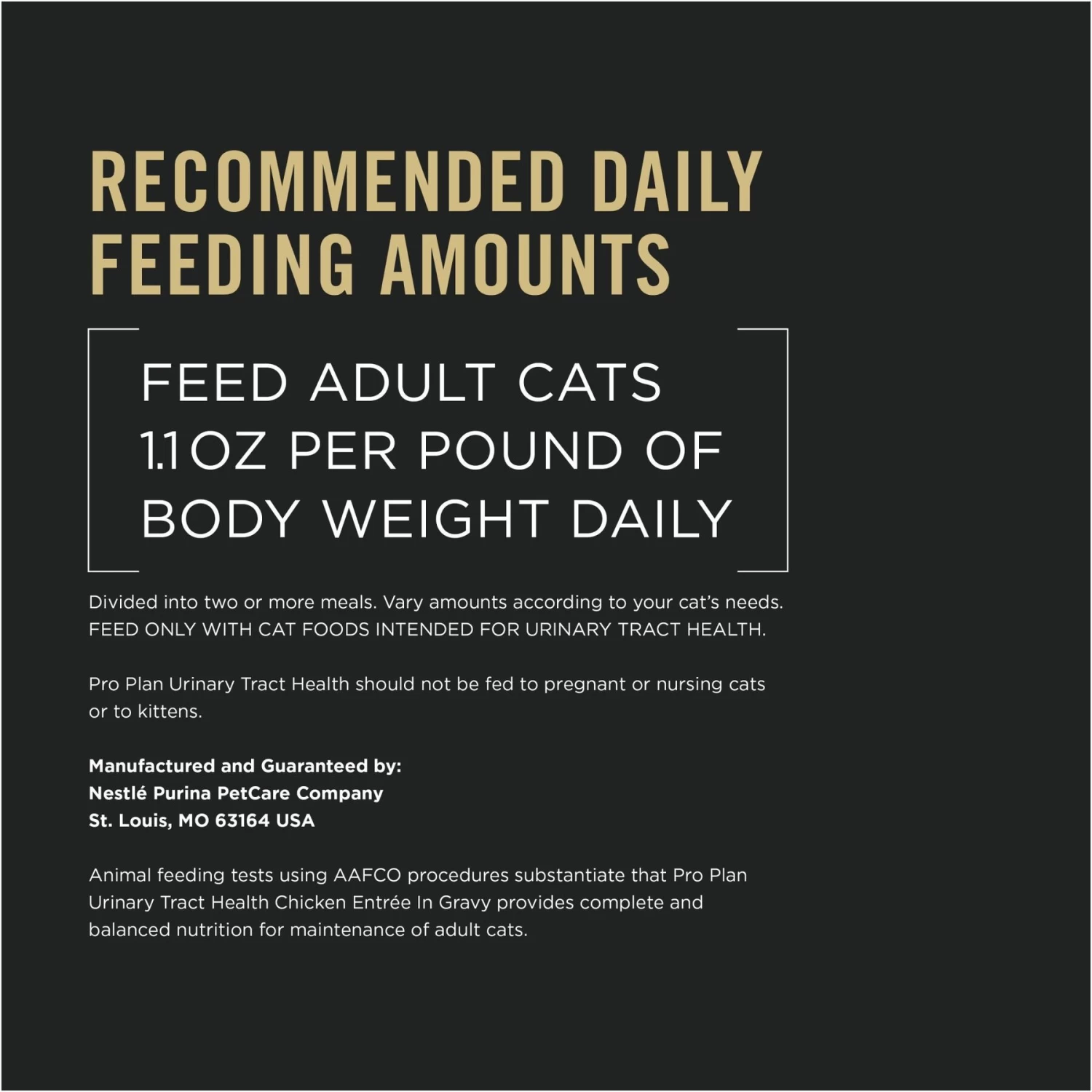 Purina Pro Plan Gravy Chicken Entree Urinary Health Tract Cat Food - Image 7