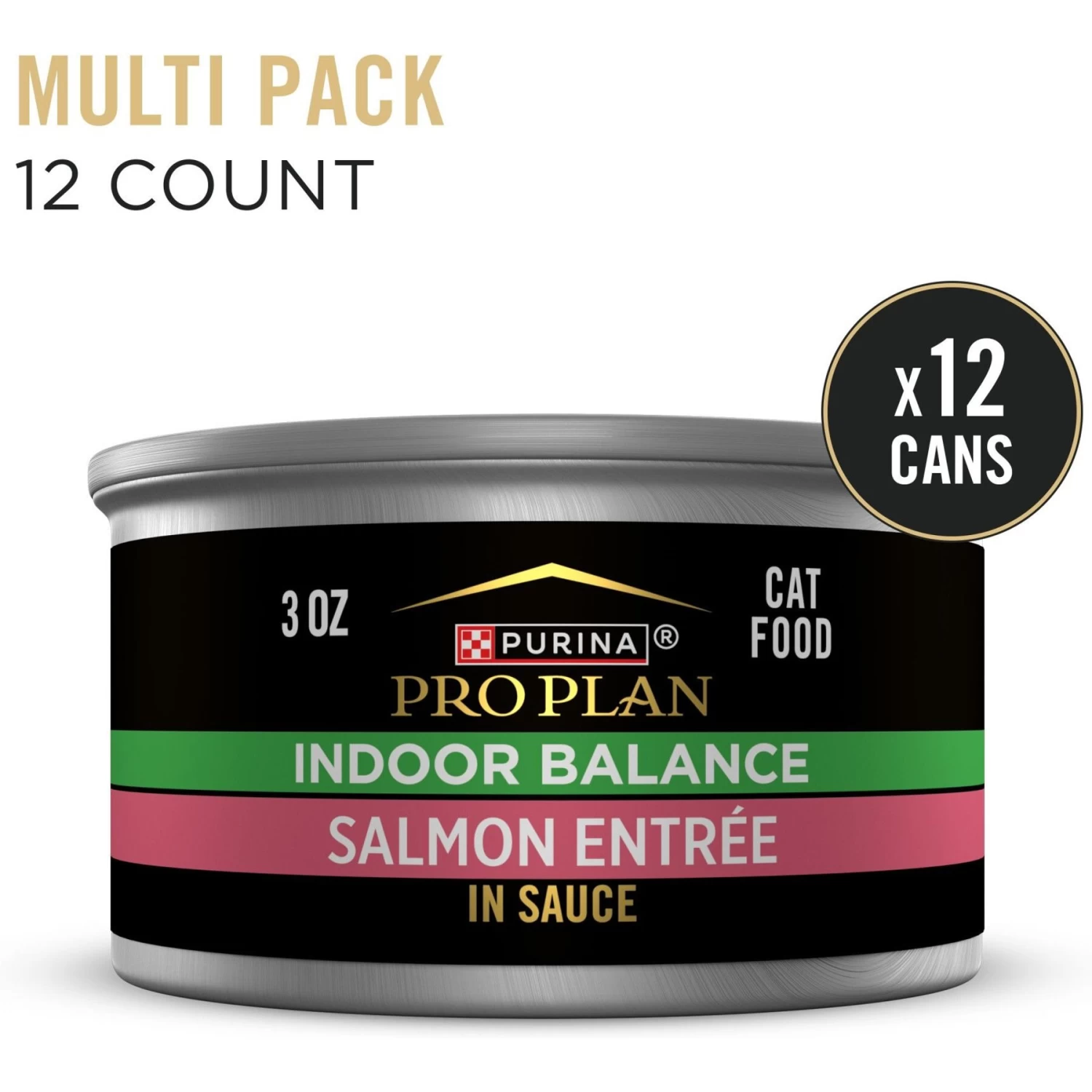 Purina Pro Plan Focus Adult Indoor Care Salmon & Rice Entree In Sauce Canned Cat Food - Image 2