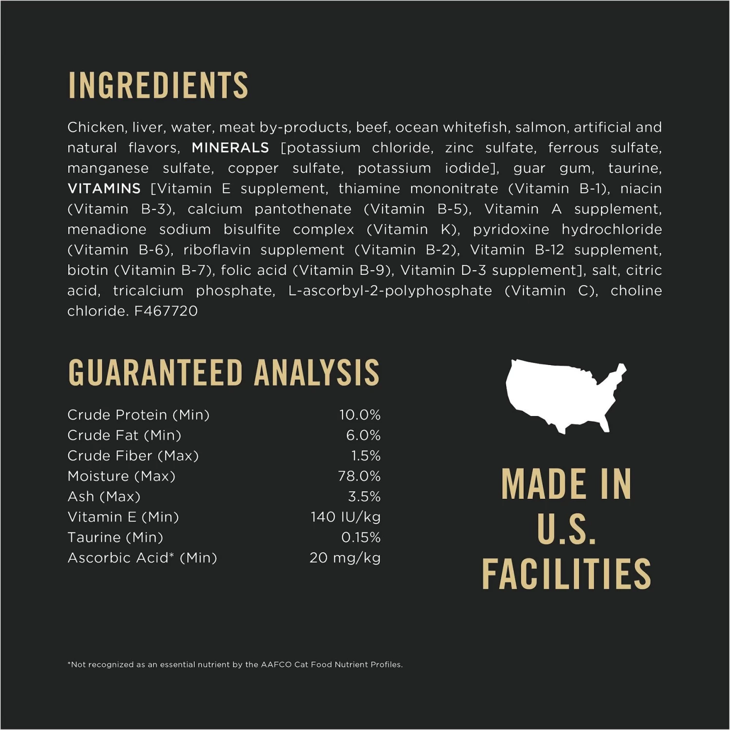 Purina Pro Plan Focus Adult 11+ Classic Chicken & Beef Entree Canned Cat Food - Image 5