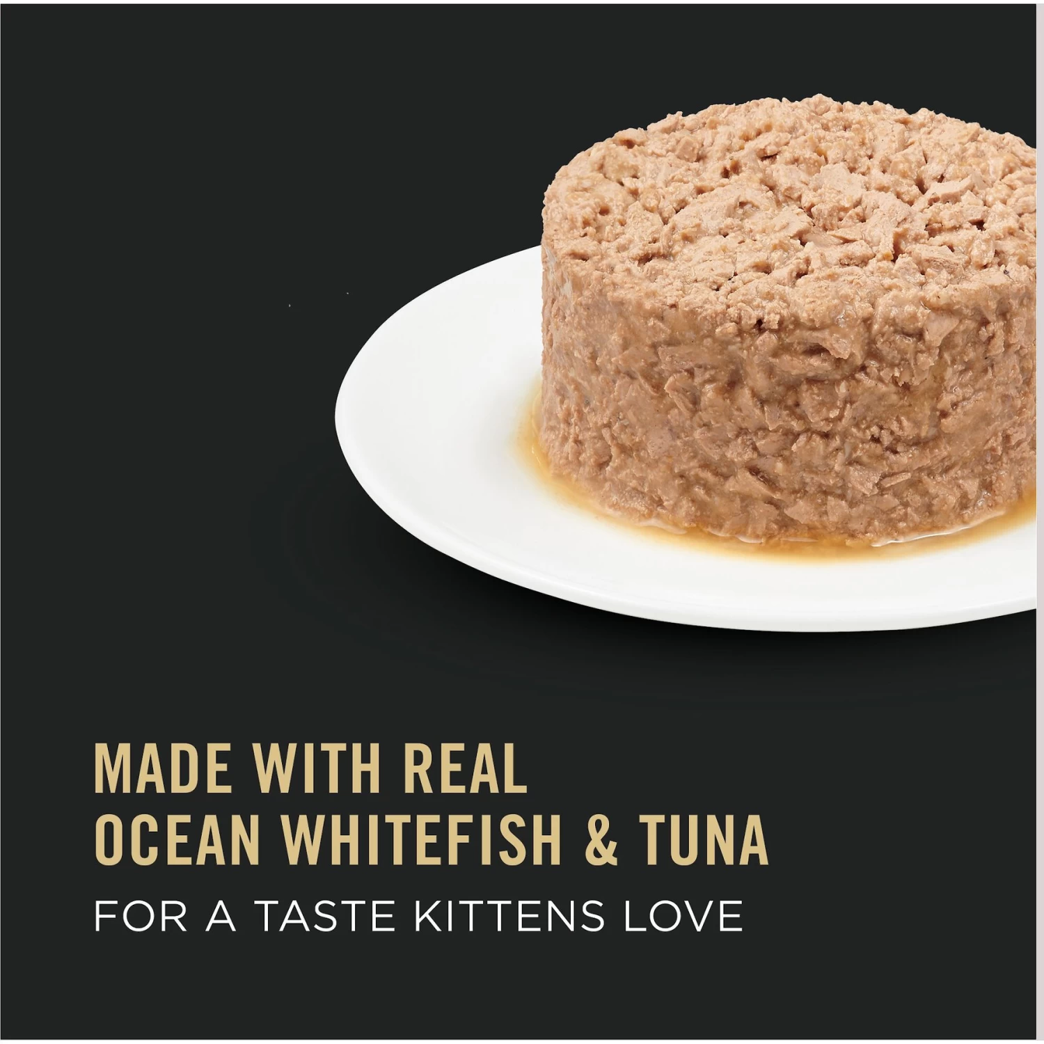 Purina Pro Plan Kitten Flaked Ocean Whitefish & Tuna Entree Canned Cat Food - Image 2