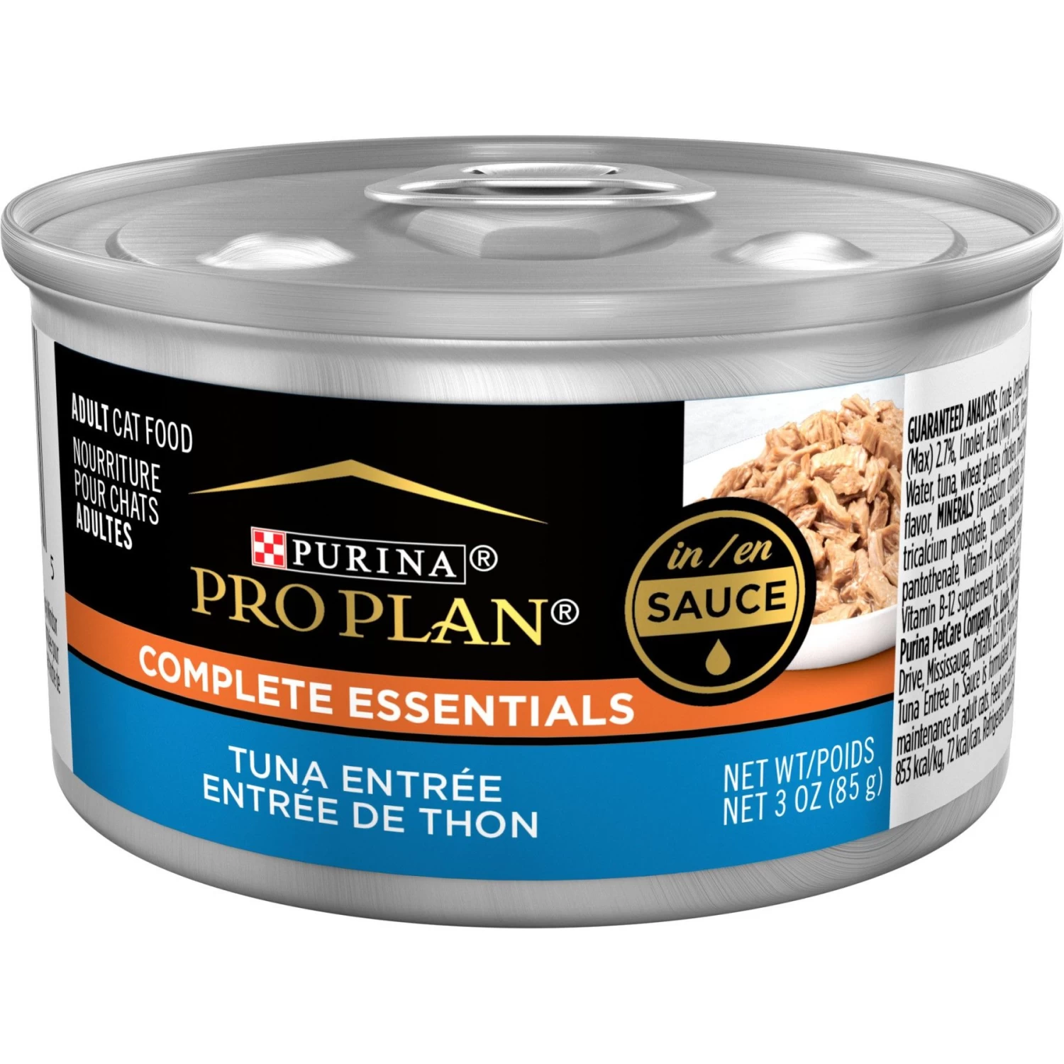 Purina Pro Plan Savor Adult Tuna Entree In Sauce Canned Cat Food