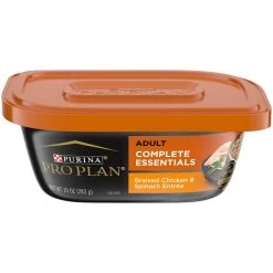 Purina Pro Plan Savory Meals Braised Chicken & Spinach Entree Wet Dog Food
