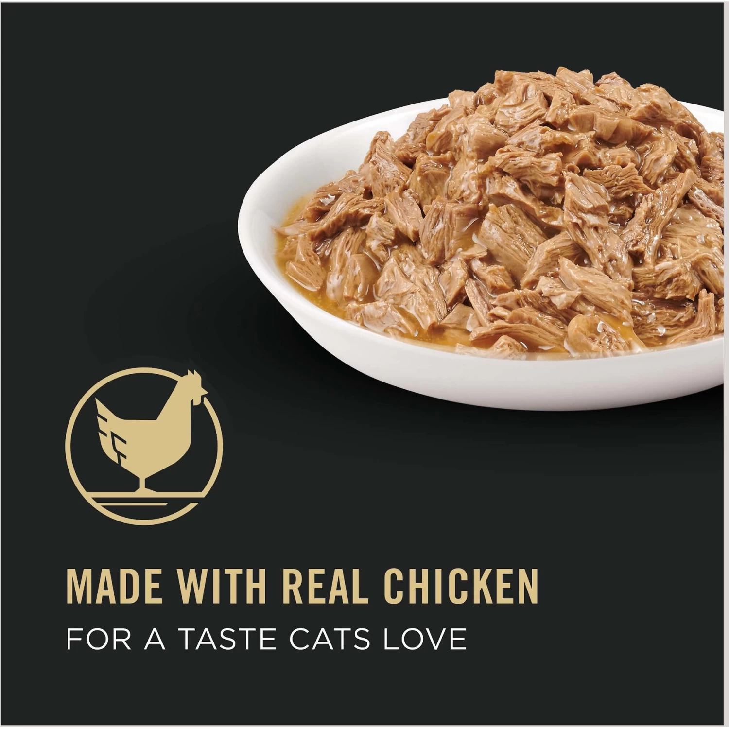 Purina Pro Plan Focus Healthy Metabolism Formula Chicken Entrée In Gravy Adult Canned Cat Food - Image 2