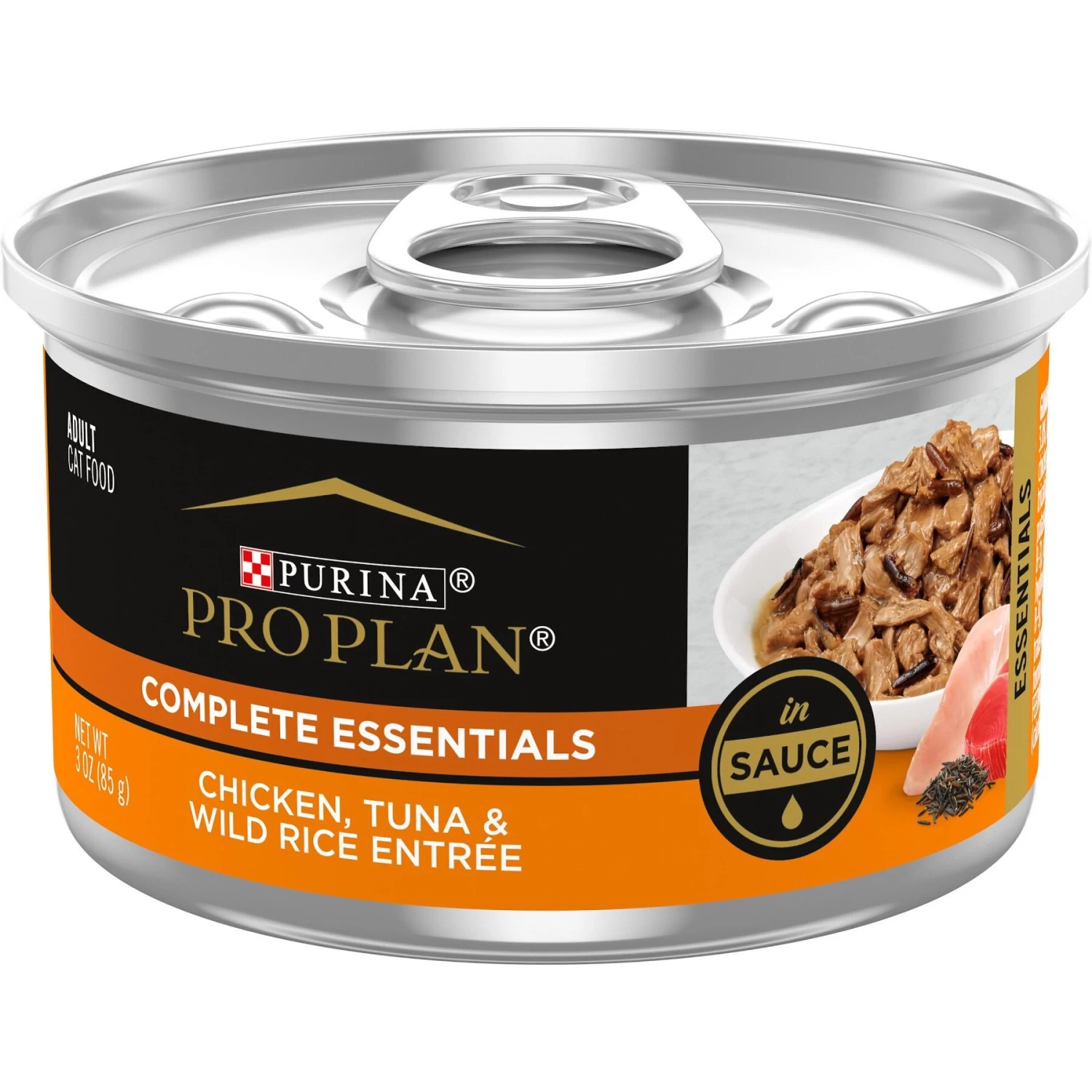 Purina Pro Plan Chicken, Tuna & Wild Rice Entree In Sauce Canned Cat Food