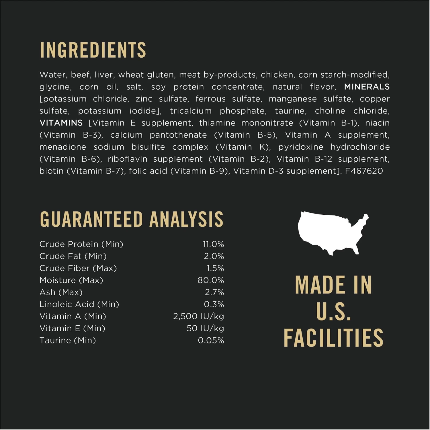 Purina Pro Plan Beef & Chicken Entree In Gravy Canned Cat Food - Image 5