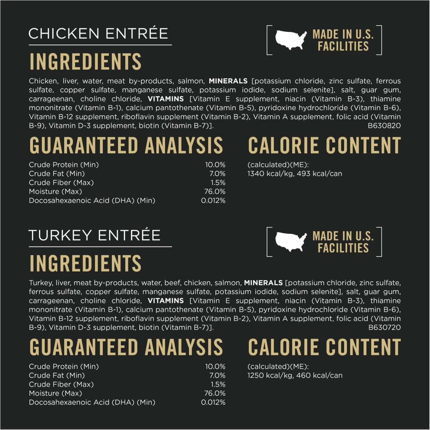 Purina Pro Plan Development Variety Pack Puppy Grain-Free Chicken Entree & Turkey Entree Wet Dog Food, 13-oz Can, Case Of 12 - Image 6