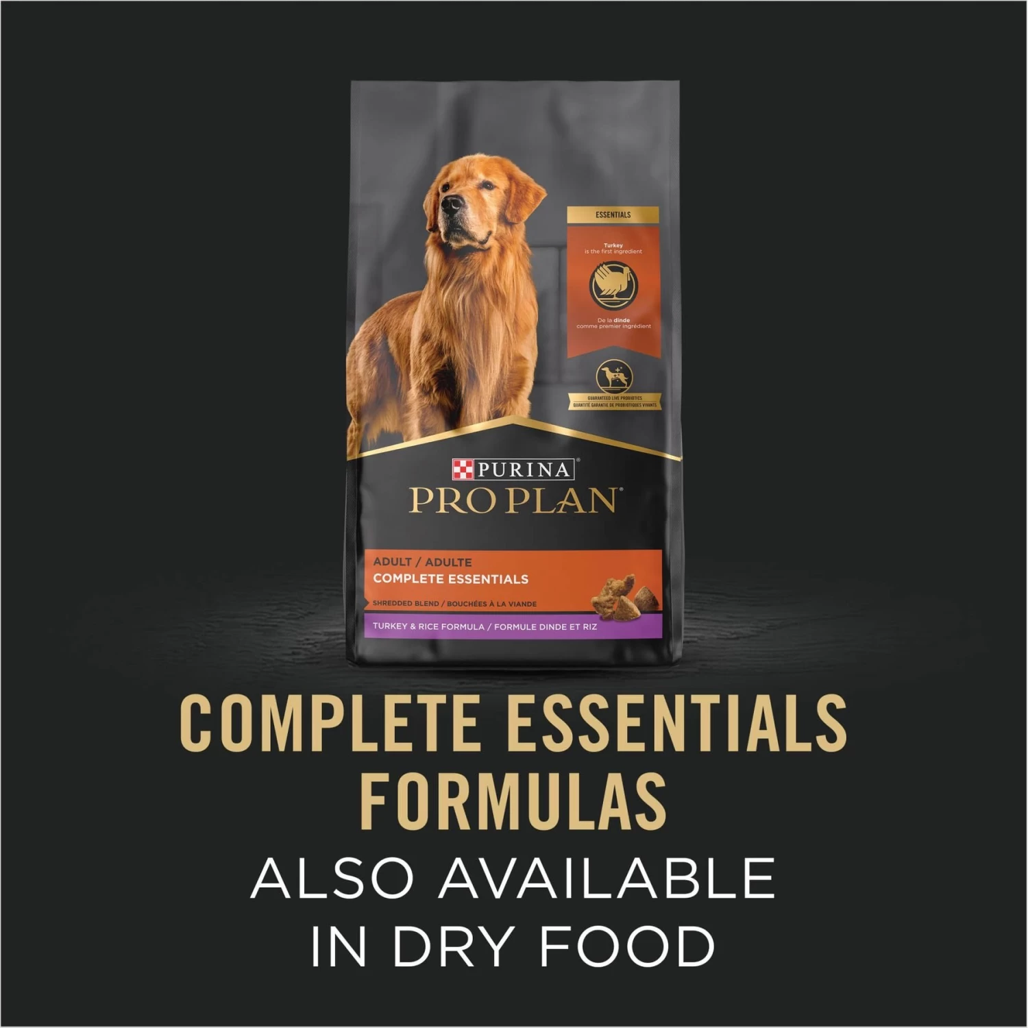 Purina Pro Plan Complete Essentials Variety Pack Adult High Protein Lamb & Vegetables, Turkey & Vegetables Slices In Gravy Wet Dog Food, 13-oz Can, Case Of 12 - Image 5