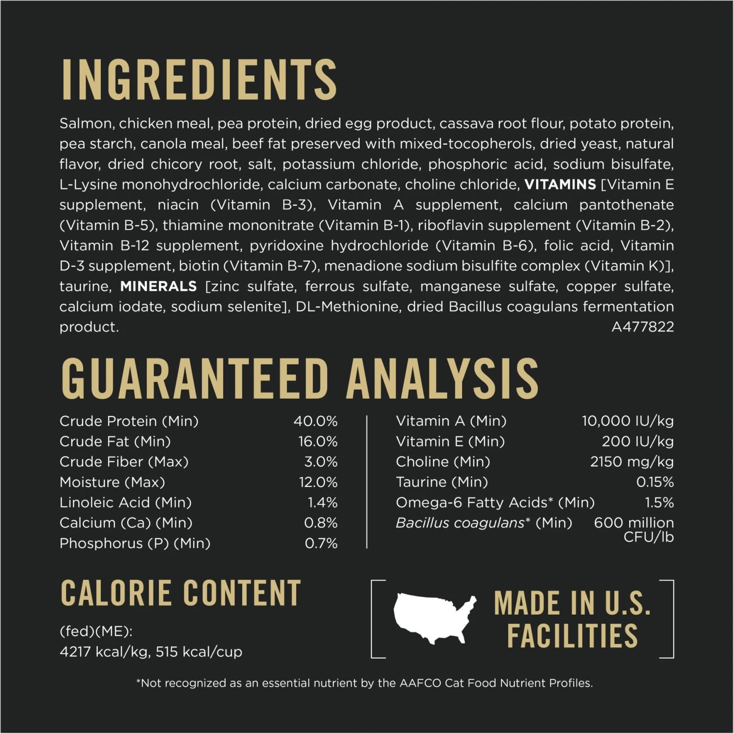 Purina Pro Plan Vital Systems Salmon & Egg Formula 4-in-1 Dry Cat Food - Image 6