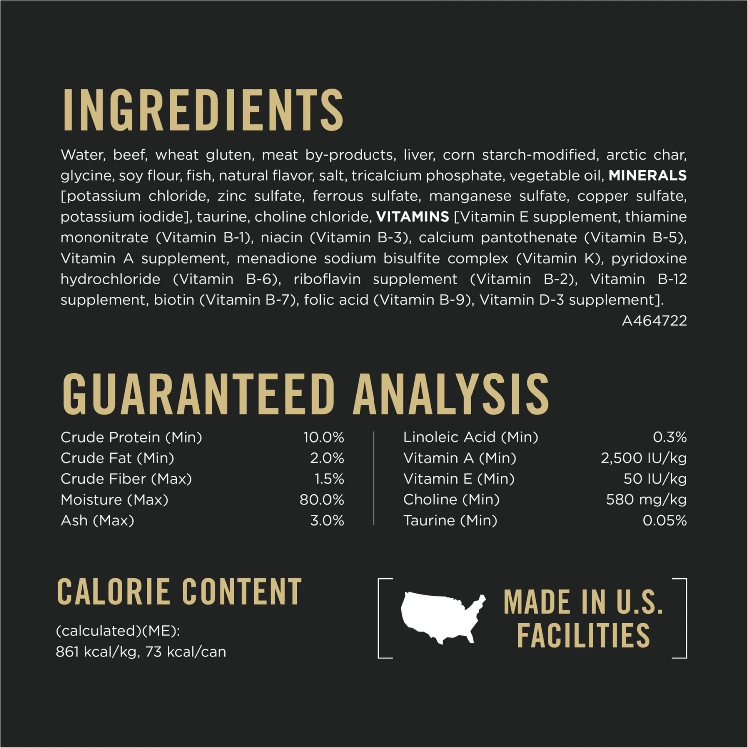 Purina Pro Plan Vital Systems Beef Entree In Wet Cat Food Gravy, 3-oz Can, Case Of 24 - Image 5