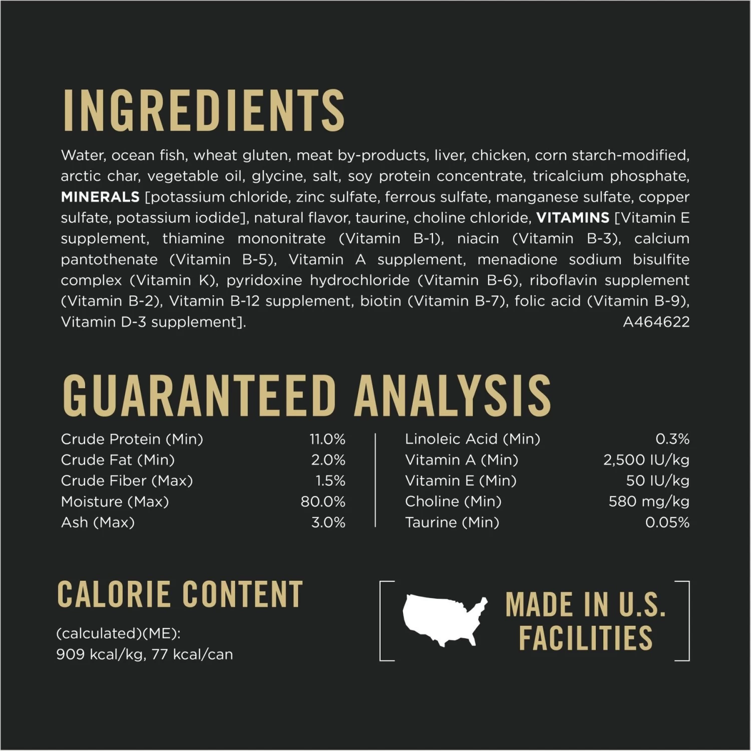 Purina Pro Plan Vital Systems Seafood Entree In Wet Cat Food Gravy, 3-oz Can, Case Of 24 - Image 5