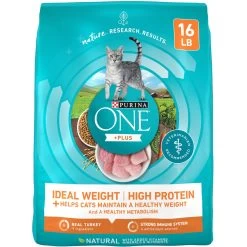 Purina ONE +Plus Ideal Weight Natural High Protein Adult Dry Cat Food