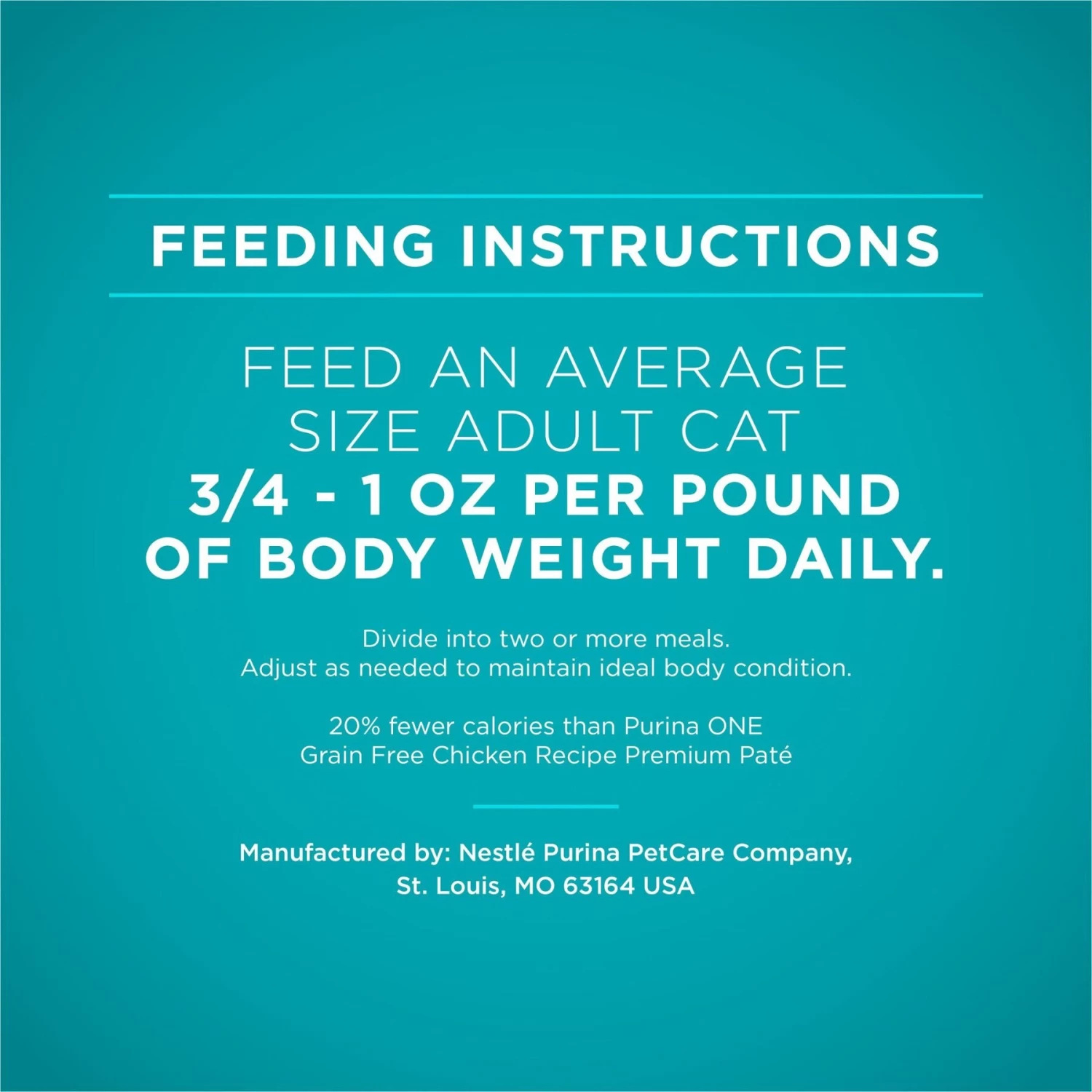 Purina ONE Natural Weight Control Ideal Weight White Meat Chicken Recipe In Sauce Wet Cat Food - Image 8