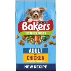 Purina Bakers Chicken With Vegetables Dry Dog Food 14kg