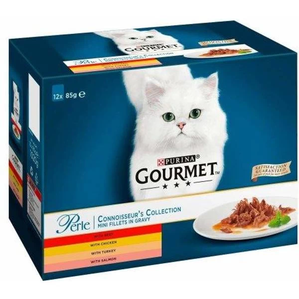Purina Gourmet Perle Mini Fillets In Gravy 12x85g - Image 2