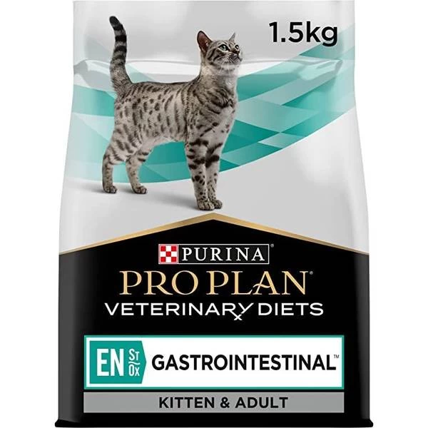 Purina Pro Plan Veterinary Diets EN Gastrointestinal Dry Cat Food 1.5kg - Image 2
